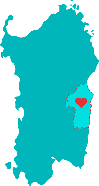 Cartina Sardegna e Ogliastra Cartina Sardegna e Ogliastra